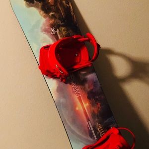 Capita Paradise Snowboard + Union Rosa Bindings